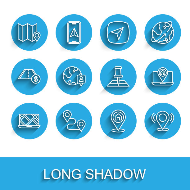 设置线路城市地图导航路线位置图片下载