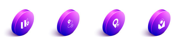 设置等距折叠地图与位置标记图片下载