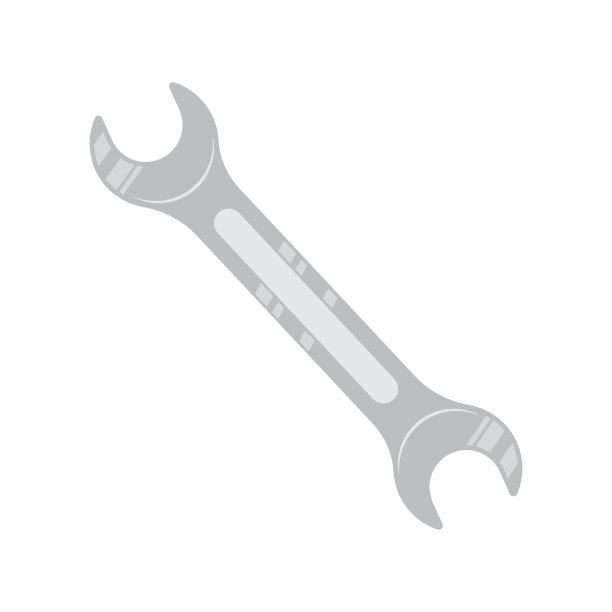 扳手矢量元素概念设计模板图片下载