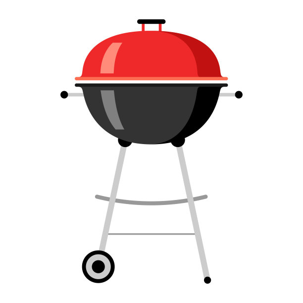 牛排和烧烤烧烤插图。广告和聚会的形象。图片下载