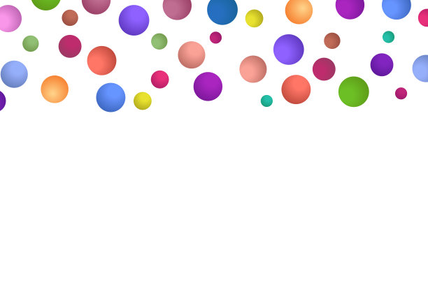 光多色背景，彩色矢量纹理与圆圈。横幅飞溅的效果。点状抽象插图，雨滴模糊。网页，横幅，海报，卡片的图案图片下载