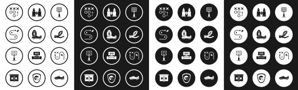 设置足球或足球球场明亮的灯光图片下载