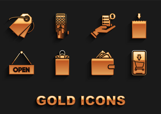 设置纸购物袋悬挂标志文字打开图片下载