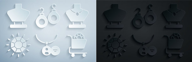 设置吊坠项链项链人体模型图片下载