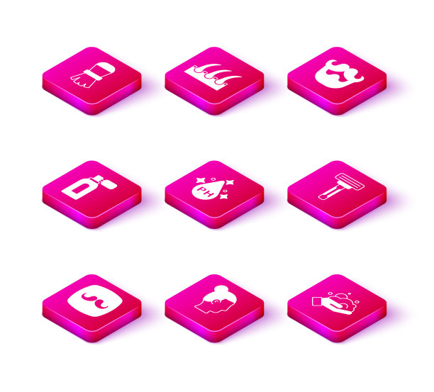 男士须后水配理发店发型图片下载