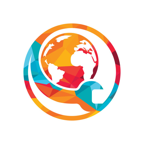 全球维修网络管理标志概念。图片下载