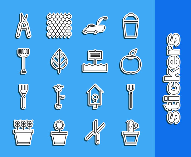 花盆中设置仙人掌和多汁植物图片下载