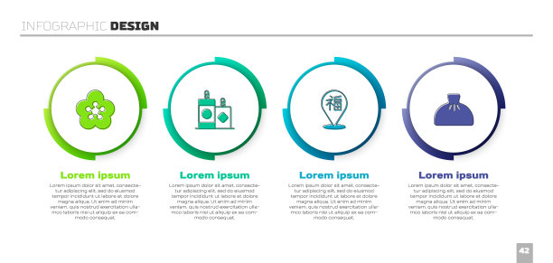 集荷花、烟花、春节、饺子于一体。业务信息模板。向量图片下载