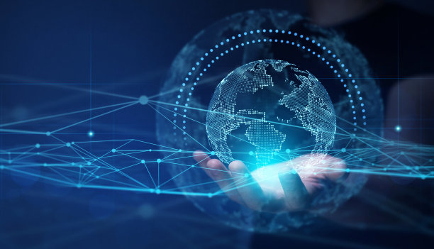 互联网通信，无线连接技术。全球通信网络概念。图片下载