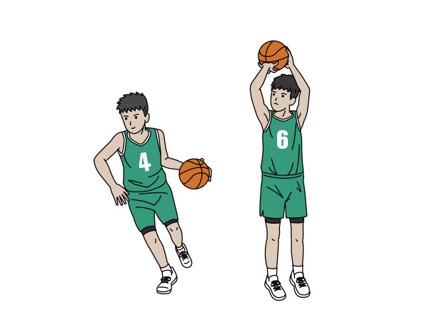 篮球俱乐部男生的剪贴画图片下载