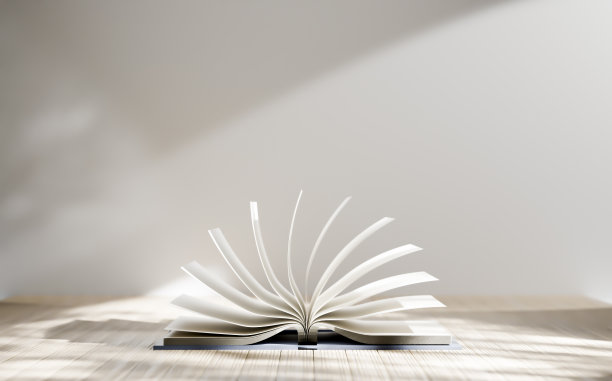 3d渲染，毕业帽和书的堆栈，概念图片下载