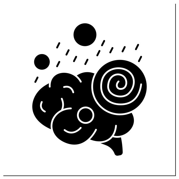 洗脑字形图标图片下载