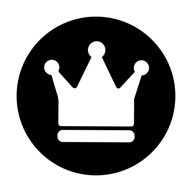 皇冠国王或皇后图标图片下载