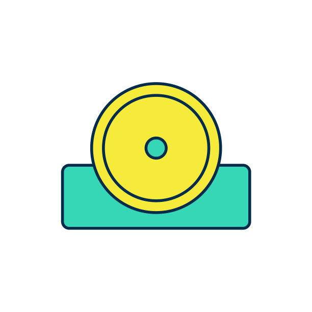 填充轮廓耳鼻咽喉头部反射图标孤立在白色背景上。用于检查病人耳朵、喉咙和鼻子的设备。向量图片下载