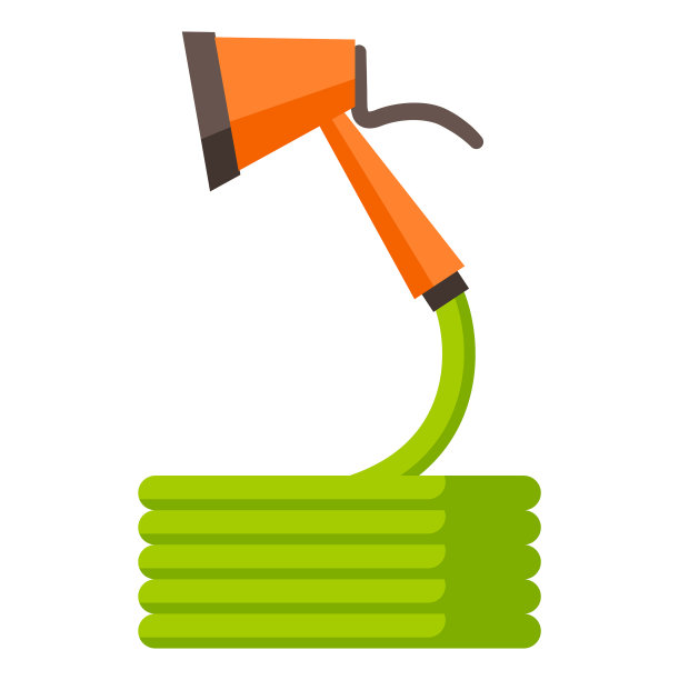 浇水软管，园艺工具和图片下载