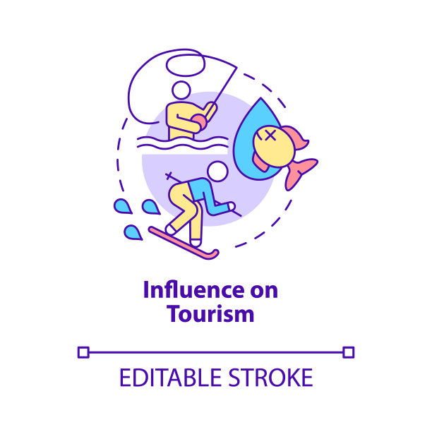旅游概念影响图标图片下载