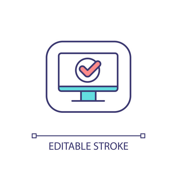 电脑成功检查RGB颜色图标图片下载