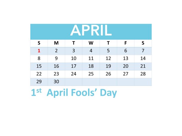 愚人节日历图片下载