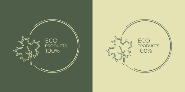 花标志设计与枫叶图片下载