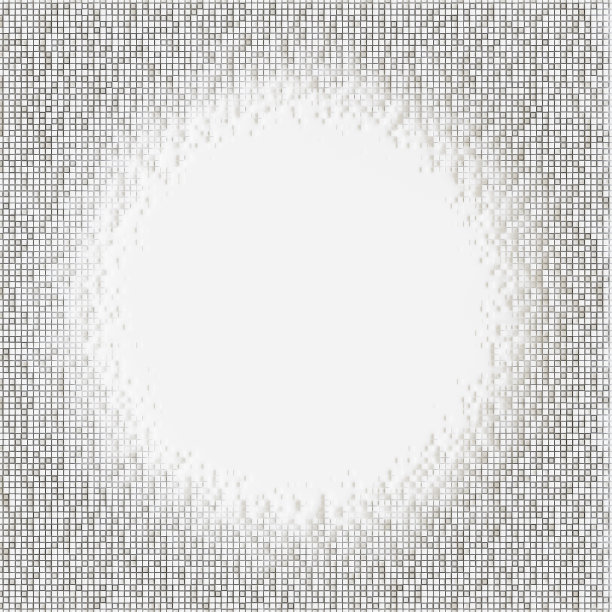 白色方块随机突出3D背景。图片下载