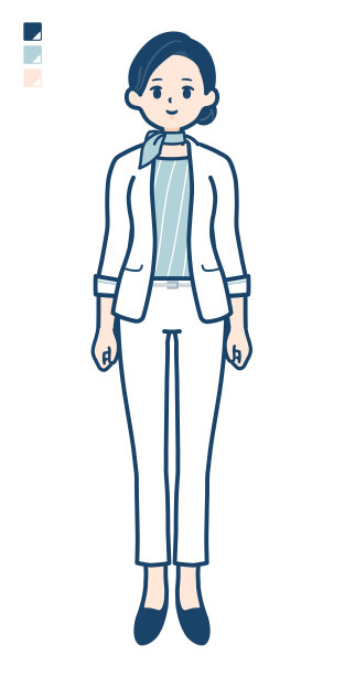 全身形象的美容顾问图片下载