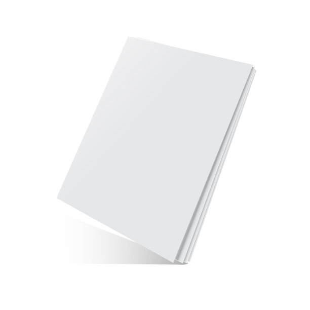 模拟杂志，书籍，小册子或传单。向量图片下载