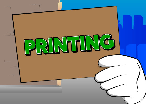 手持印有文字的横幅。图片下载