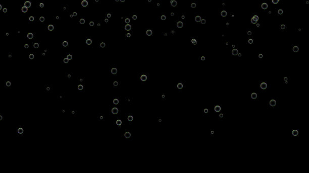 夜空中漂浮的肥皂泡图像插图。图片下载