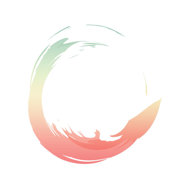 梯度抽象明亮多彩的水彩。纹理设计，照片覆盖，封面。白色背景。图片下载