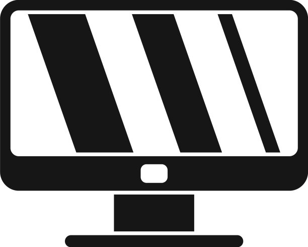 液晶显示器图标 简易电脑屏幕图片下载