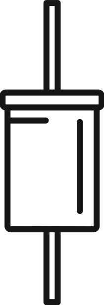 面板二极管图标半导体轮廓图片下载