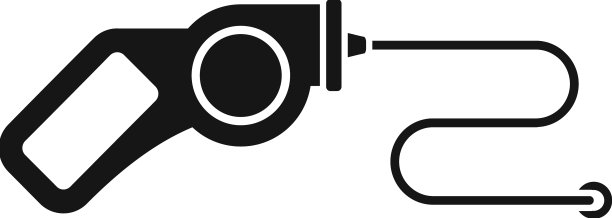 牵引图标简单项圈狗图片下载