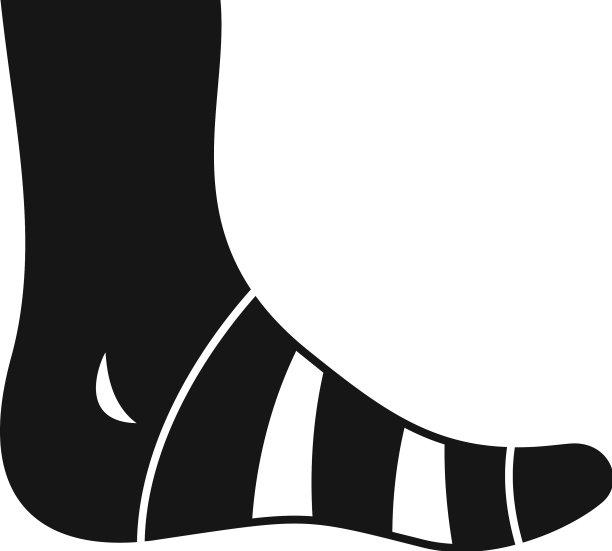 绷带脚手指图标简单意外图片下载