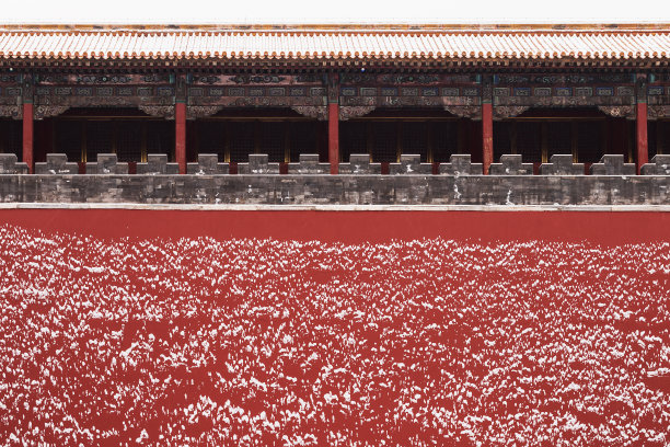 北京紫禁城雪中图片下载