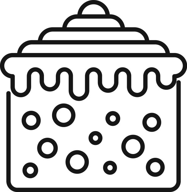 生日蛋糕图标轮廓快乐图片下载