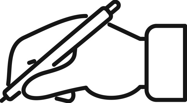 手写手写图标提纲纸图片下载