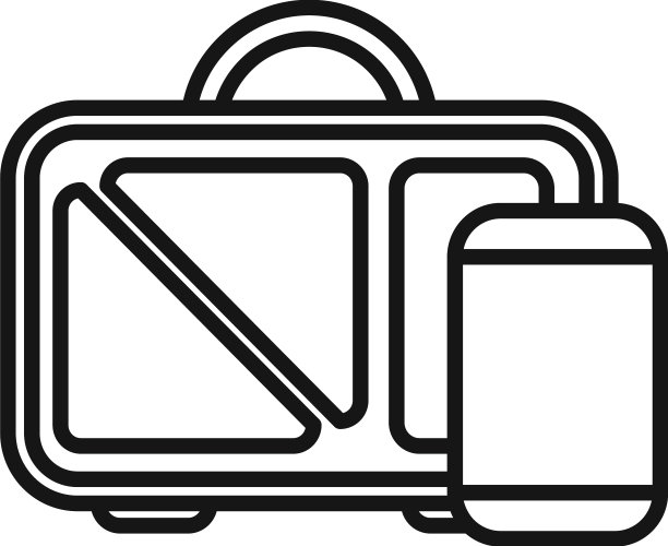 午餐袋图标概述健康餐图片下载