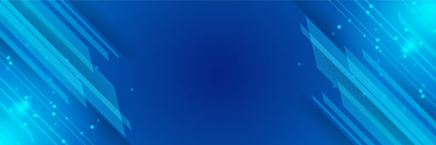 摘要蓝色横幅背景海报与图片下载