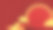 春节快乐。亚洲主题产品展示平台，红色背景上金球和金云。中国旗帜设计。三维演示图片下载