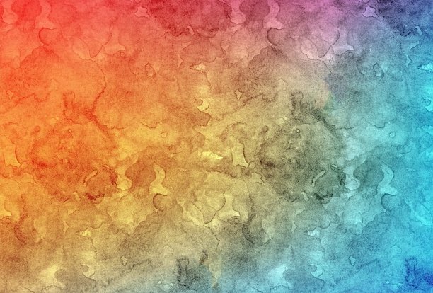 抽象彩色水彩平面设计背景图片下载