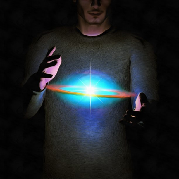 人类握住银河图片下载