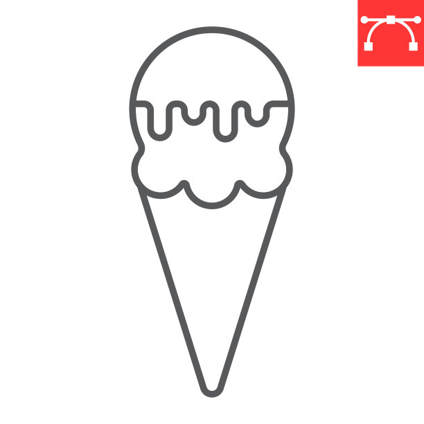 冰淇淋生产线图标图片下载