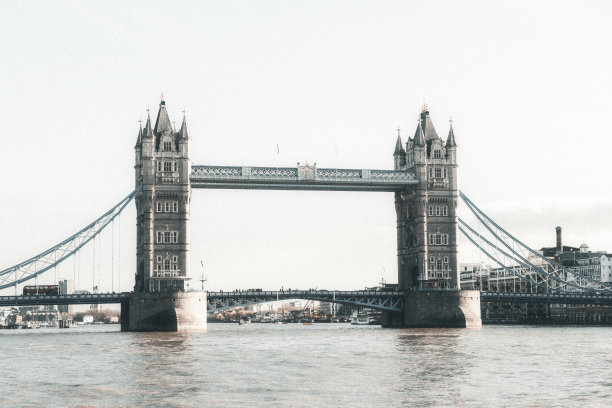 英国伦敦塔桥的特写镜头图片下载