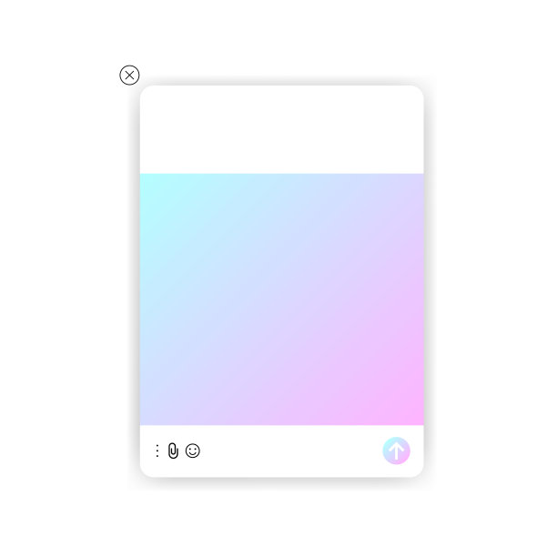 弹出窗口：在线用户帮助、聊天机器人虚拟助手消息、客户支持现代空白模版矢量素材。EPS 10图片下载