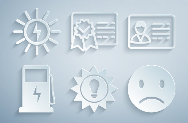 设置太阳能电池板标识牌图片下载