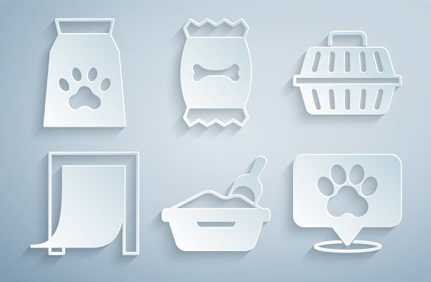 设置猫砂盘与铲宠物手提箱图片下载