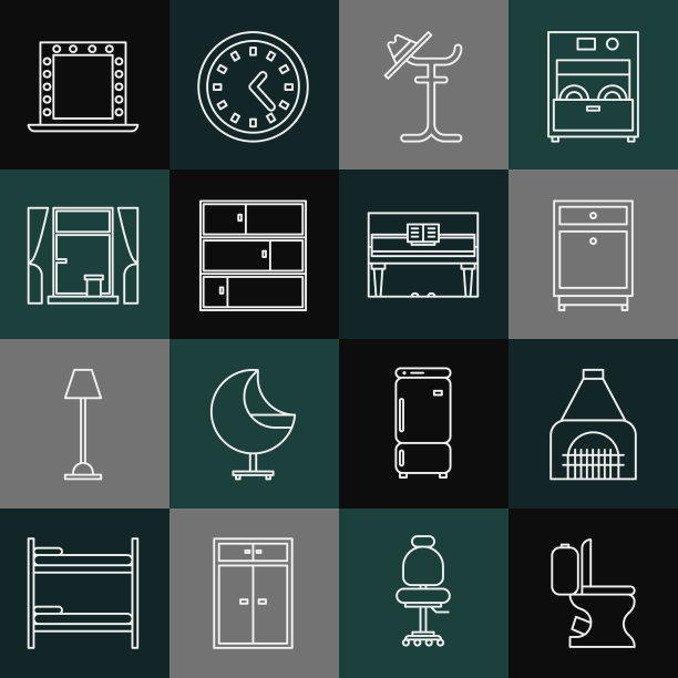 设置线抽水马桶内部壁炉图片下载