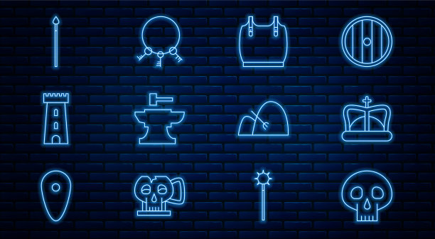 设线头盖骨王皇冠身甲砧为图片下载