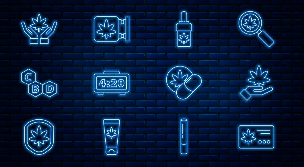 设置直线日历和大麻叶大麻或图片下载