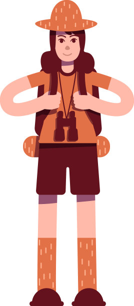 探索者用双肩包平色性格图片下载